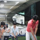 ゴルフクラブの作り手によるゴルフの基礎レッスンの講座の風景