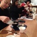 日本茶バリスタが伝えるお茶時間と美味しいの見つけ方の講座の風景