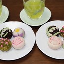 和菓子教室sakuraの講座の風景
