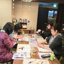 サンキャッチャーで「輝き・閃き・驚き」体験講座の講座の風景