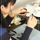 コスチュームジュエリーLe blanc（ルブラン）の講座の風景