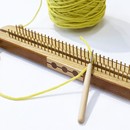 メキシコ伝来の編み物を楽しむバスティドール教室の講座の風景