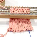 メキシコ伝来の編み物を楽しむバスティドール教室の講座の風景