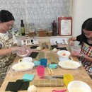 大阪巻子のデコ巻き寿司教室(Colore)の講座の風景