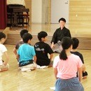 プロの声優が学ぶ狂言の発声法を、わかりやすく伝えるの講座の風景