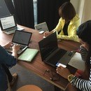 起業初心者を支援する教室の講座の風景