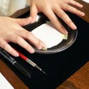 笑顔広がる !グラスリッツェン体験講座の講座の風景