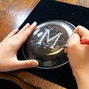 笑顔広がる !グラスリッツェン体験講座の講座の風景