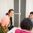 遠藤ともえ | ハワイ式 マインドフルネス瞑想の講座の風景