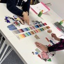 色のチカラで魅力的にするパーソナルカラー診断の講座の風景