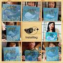 己書（おのれしょ）☆明（あき）きつな道場の講座の風景