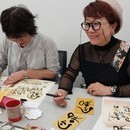 己書（おのれしょ）☆明（あき）きつな道場の講座の風景