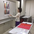 内面と外見に寄り添うカラーアドバイザーの講座の風景