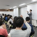 越野博文　ハイクォリティ睡眠講座の講座の風景