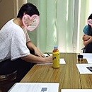 アドラー　＋　図形を用いた解決法☆後悔しない☆育児の講座の風景