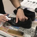 ダンディコダカの”誰でも出来る”簡単靴磨き講座の講座の風景