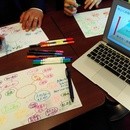 未来の働き方を実践するコミュニティの講座の風景