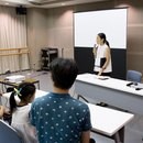 アナウンサーが教える「話し方・印象UPレッスン」の講座の風景