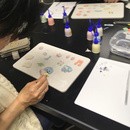 新感覚陶芸ワークショップ「門仲焼」の講座の風景