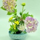和室でもリビングでも！簡単＆綺麗なお花の飾り方！の講座の風景