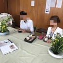 和室でもリビングでも！簡単＆綺麗なお花の飾り方！の講座の風景