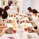 自家製レトルト作り置きと発酵食品KOMBUCHAの講座の風景