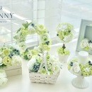 フラワーアレンジメントスクール”GENNY”の開催する講座の風景