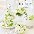 フラワーアレンジメントスクール”GENNY”の開催する講座の風景