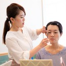 【印象改革！】愛され顔のメイク基礎トレーニングの講座の風景