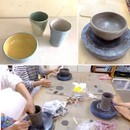 K2工房陶芸教室の講座の風景