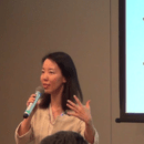 英語学習コーチ谷口恵子（タニケイ）の英語セミナーの講座の風景