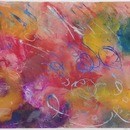 誰でも描ける！上手を目的としないアート教室の講座の風景