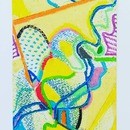 誰でも描ける！上手を目的としないアート教室の講座の風景