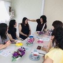 【新潟】メイクレッスン初心者さん大歓迎ですの講座の風景
