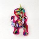 羊毛フェルトで世界に一つ！ブローチ作り🎶の講座の風景