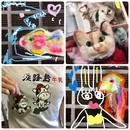 羊毛フェルトで世界に一つ！ブローチ作り🎶の講座の風景