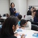 親子で楽しく簡単コーチング♪ピットインカード体験会の講座の風景