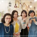 【ピン曲げ・テグス編み】初歩から楽しくレッスンの講座の風景