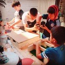 こども工作×おとなDIY[ TUQURO !  ]の講座の風景