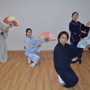 勝見嘉之日本舞踊教室の講座の風景