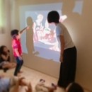 子供の「未来を生きる力」を育む対話型アート鑑賞講座の講座の風景