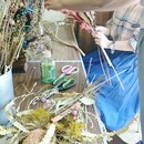 お洒落で、映えて、珍しいを叶える花のDIY教室の講座の風景