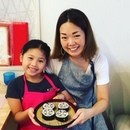 大阪巻子のデコ巻き寿司教室(Colore)の講座の風景