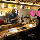 バリスタが教えるラテアート東京教室の講座の風景