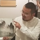 誰でも上達する　嵐酔水墨画書道教室（洛陽会）の講座の風景