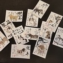 誰でも上達する　嵐酔水墨画書道教室（洛陽会）の講座の風景