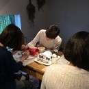 和漢調合の《匂い袋》調合の講座の風景