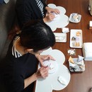 アイシングクッキー教室『Sugar Canvas』の講座の風景