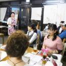 現役プロ司会者から学ぶ！実践的な話し方教室の講座の風景