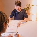 美容の資格取得のための教室です♡の講座の風景